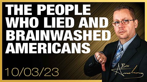 The Ben Armstrong Show | The People who Lied and Brainwashed Americans to Poison Themselves