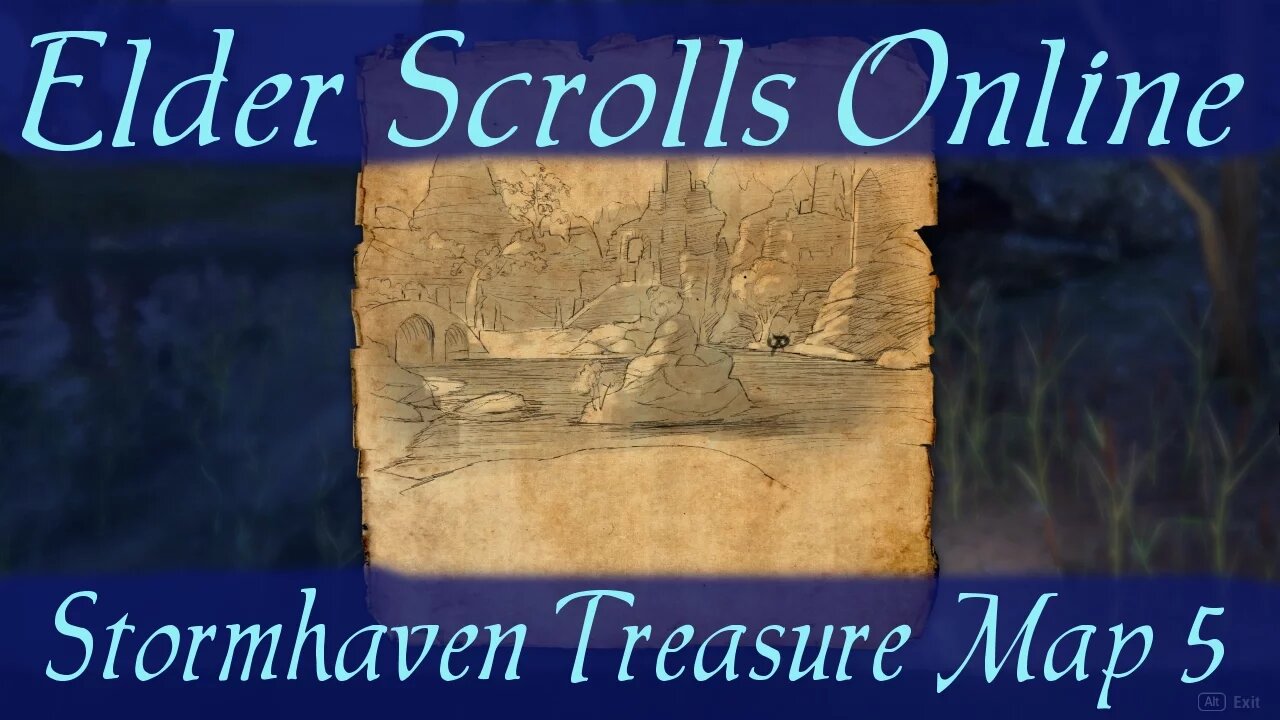 Stormhaven Treasure Map 5 [Elder Scrolls Online ESO]