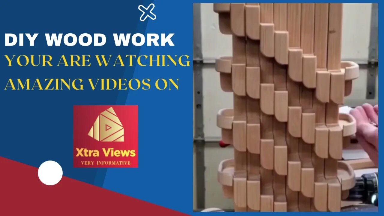 DIY Creative wood Work!#XtraViews #shorts #youtubeshorts #woodenfurniture #woodworking #woodwork