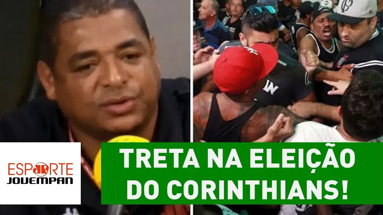 OLHA o que VAMPETA falou da TRETA na eleição do Corinthians!