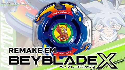 LOUCURA! REMAKE DA DRANZER S EM BEYBLADE X É REVELADO!