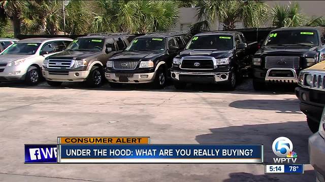 Former Uber and Lyft vehicles with added wear and tear showing up in used car lots