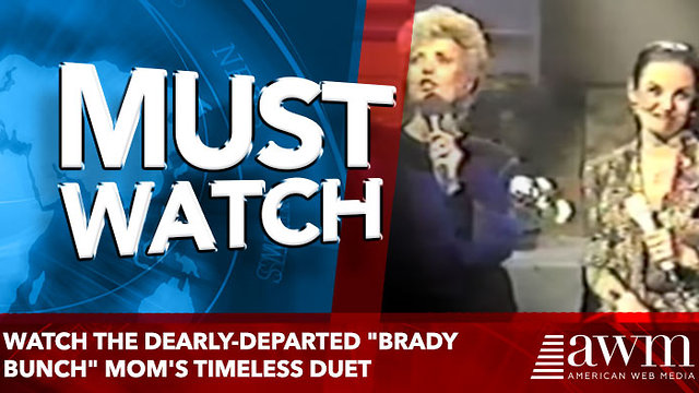 Watch the dearly-departed "Brady Bunch" mom's timeless duet with Glen Campbell