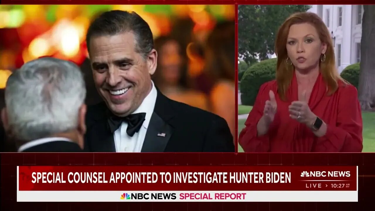 NBC: Appointment Of Special Counsel In Hunter Probe Will Have "Enormous Political Implications"