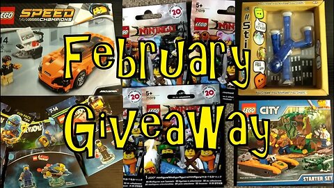 February giveaway (NOW CLOSED)