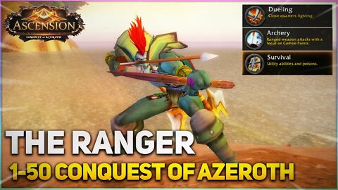 I CAN BE A TROLL HEADHUNTER?! | Conquest of Azeroth ALPHA | Custom Class WoW | 1-50