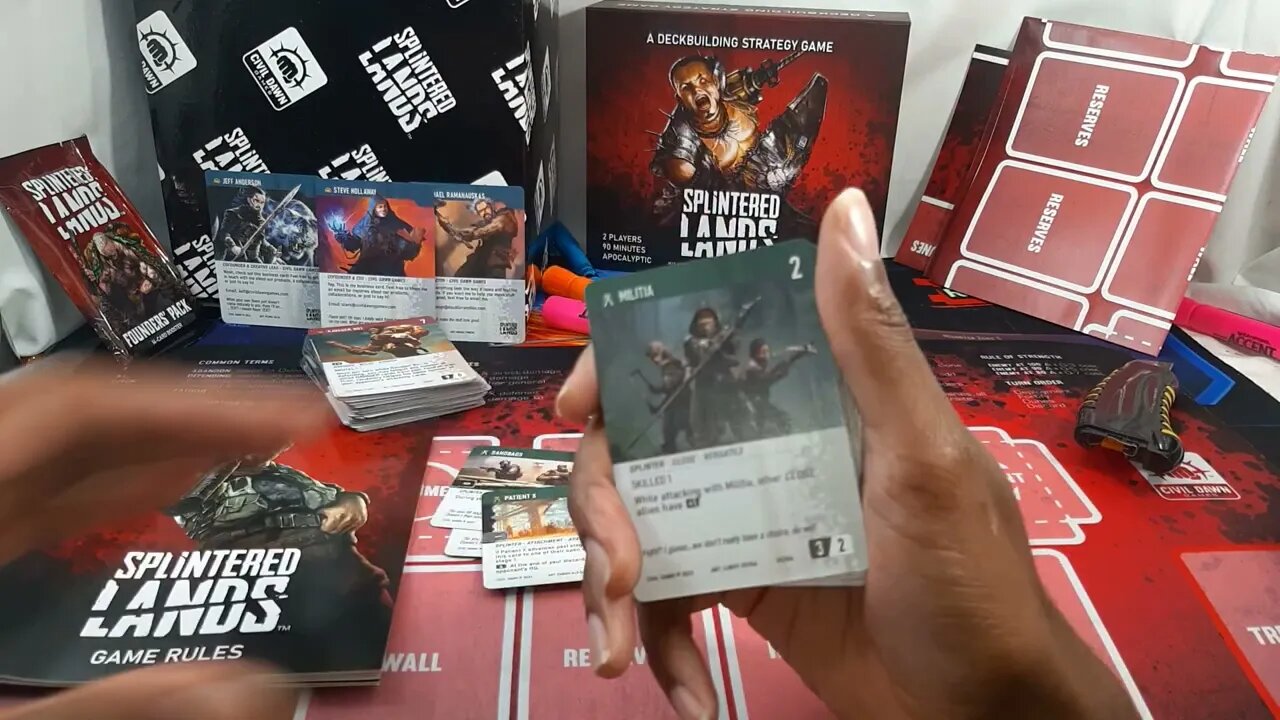 Splintered Lands - Flippin thru the Cards