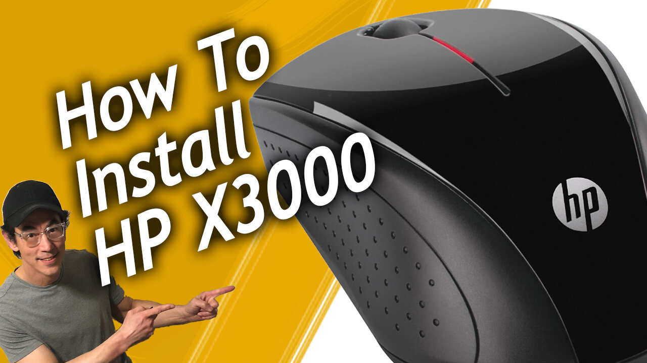 HP X3000 Wireless Mouse Installation, Easy, How To Install, Product Links