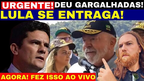 URGENTE! AGORA A TARDE LULA CONFESSA TUDO E DA GARGALHADAS DA SITUAÇÃO DE SERGIO MORO! DINO DISCORDA