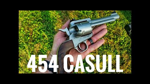 A Dummy Shoots Some 454 Casull - Freedom Arms Model 83 Field Grade 5 Shot Revolver + 335gr Bullets!