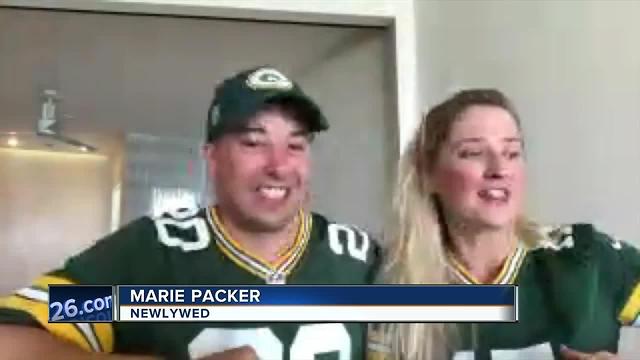 Groom ditches last name for Bride's Packer name