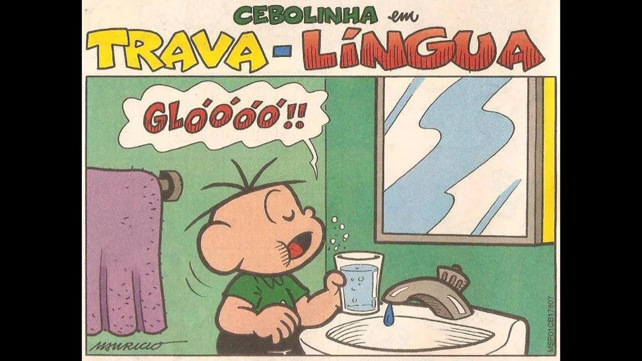 Cebolinha em-Trava-língua | Gibis do Rapha 2