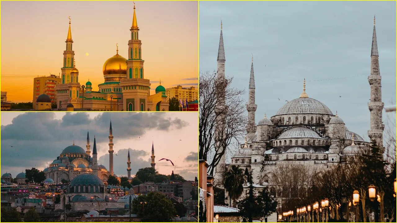 The most beautiful mosques in the world.اجمل مساجد فى العالم