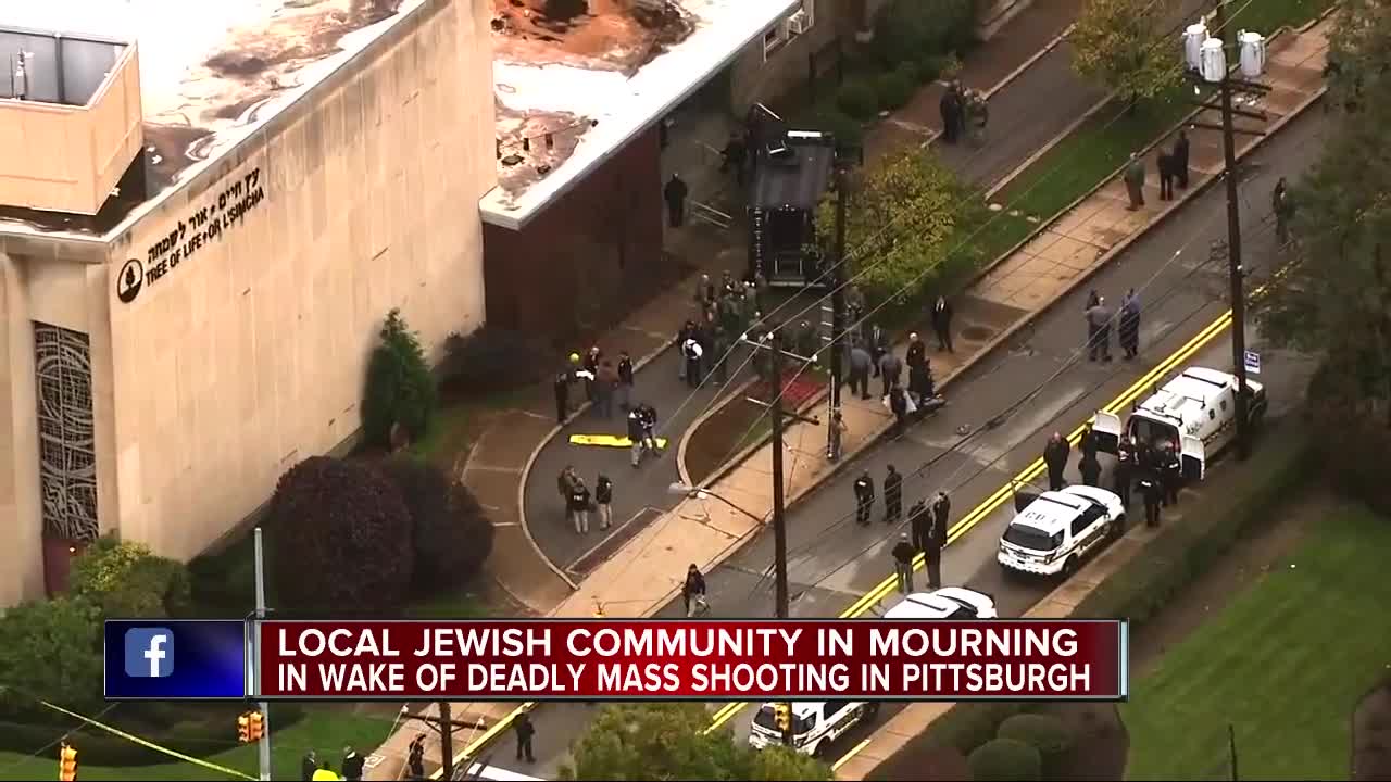 Local Jewish community stepping up security in the wake of the Pittsburgh attack