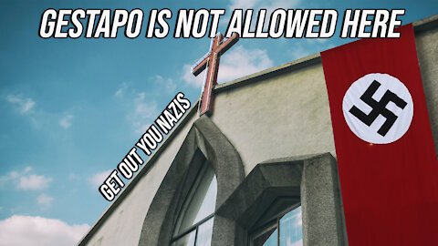 Get Out Nazis, Gestapo Is Not Allowed Here // Pastor Artur Pawlowski
