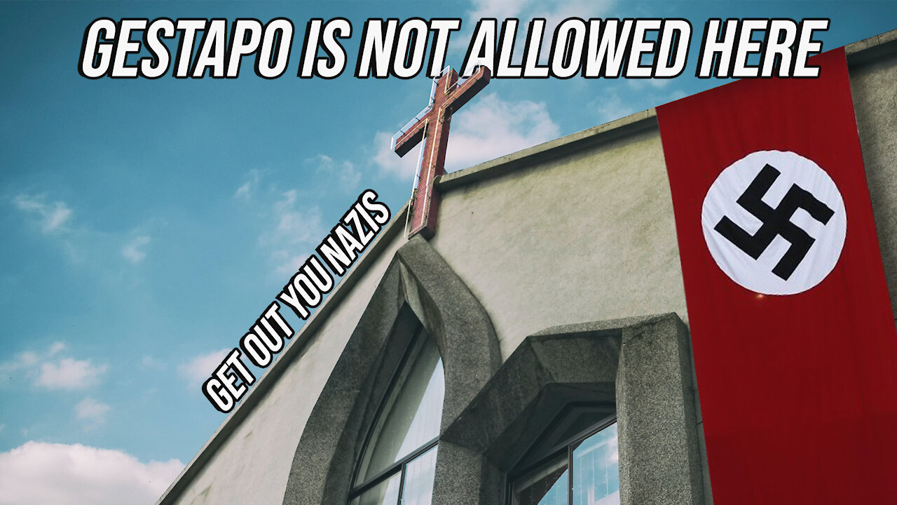 Get Out Nazis, Gestapo Is Not Allowed Here // Pastor Artur Pawlowski