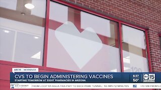 CVS to begin COVID-19 vaccinations in Arizona