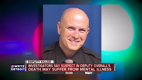 Suspect in death of Oakland County deputy 'claimed he was God,' officials say