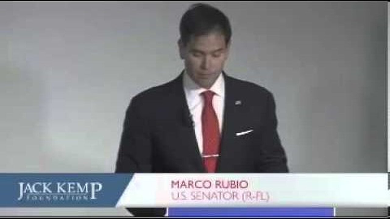 Rubio Proposes New Economic Growth Agenda