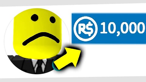 i gave a hater 10,000 robux, then this happened... (roblox)