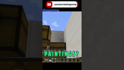 HIDE Your Stuff Behind Paintings | Minecraft