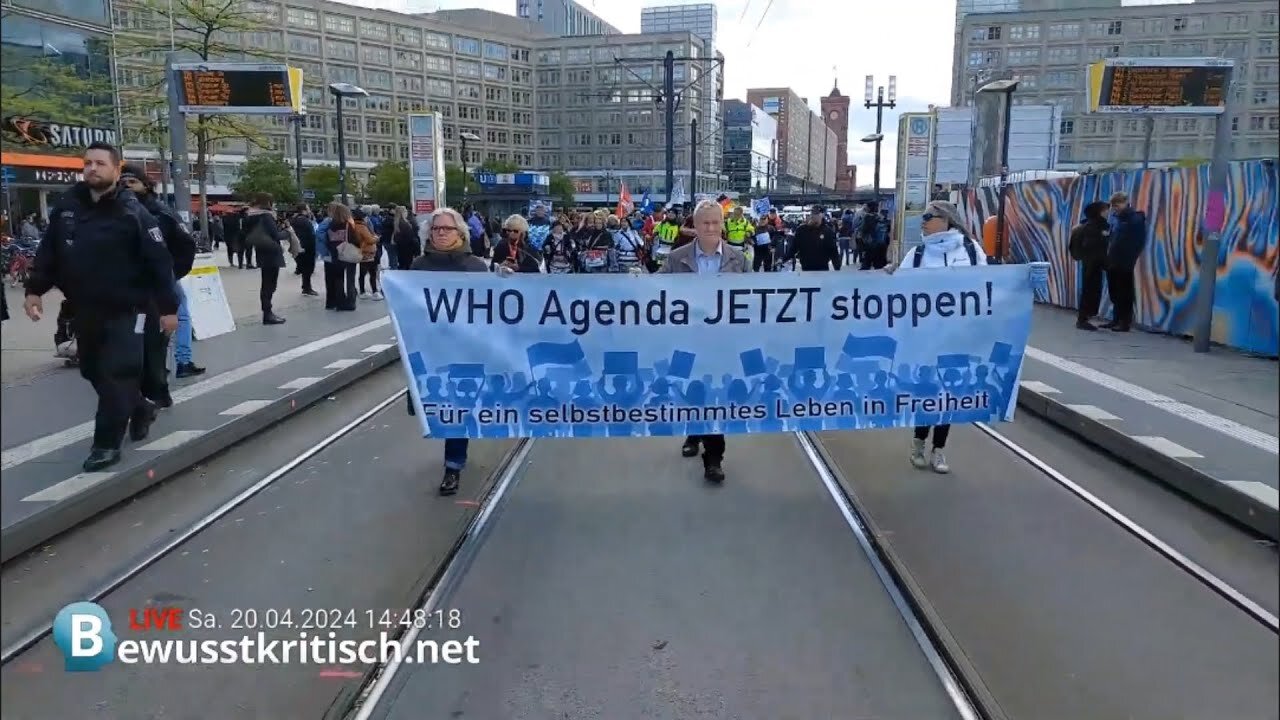Berlin - Demonstration gegen WHO Pandemievertrag 20.04.2024@Fernglas🙈