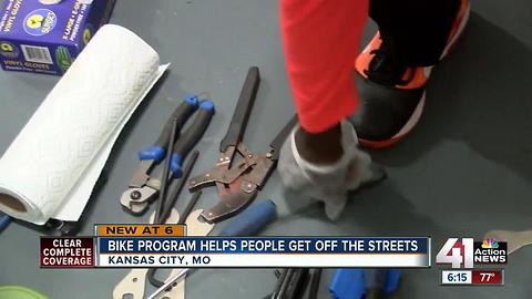 Bike shop run by homeless provides opportunity