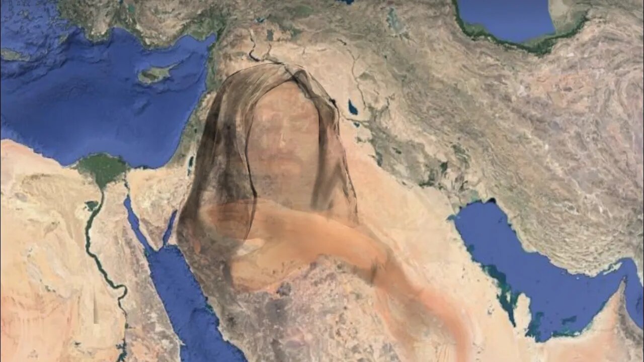 Bible found on google earth