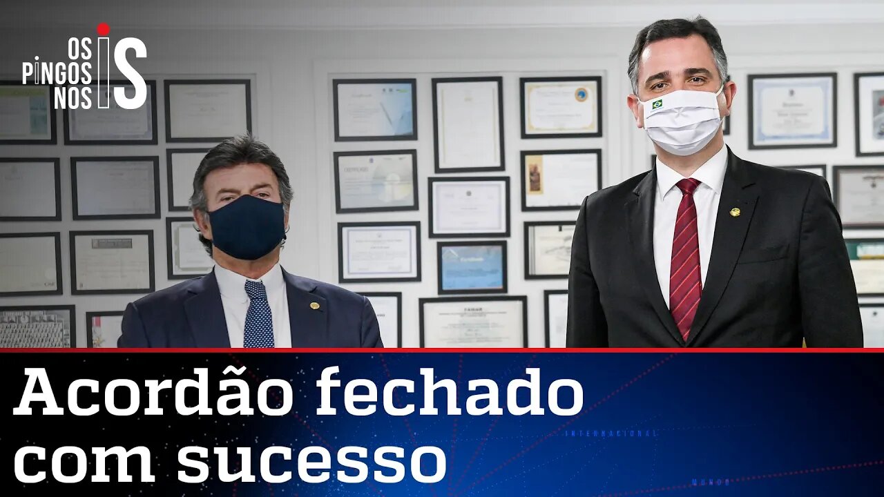 Pacheco e Fux se reúnem para enterrar impeachments de ministros do STF