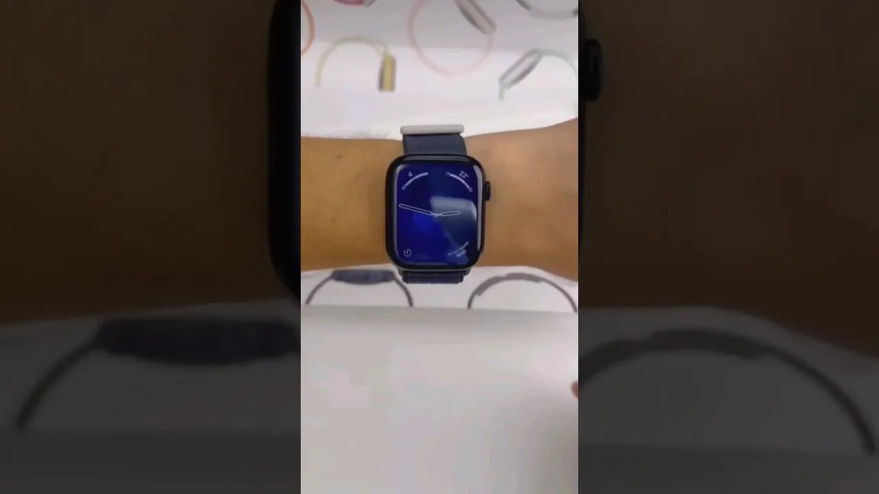 here is your #firstlook at #applewatchseries9 #subscribe #tech #suffiansuhail #ytshorts #applewatch