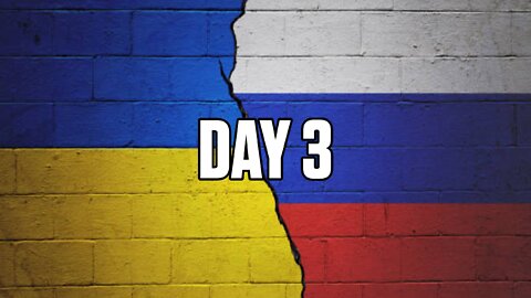 Russian Invasion of Ukraine day 3 (Clips)