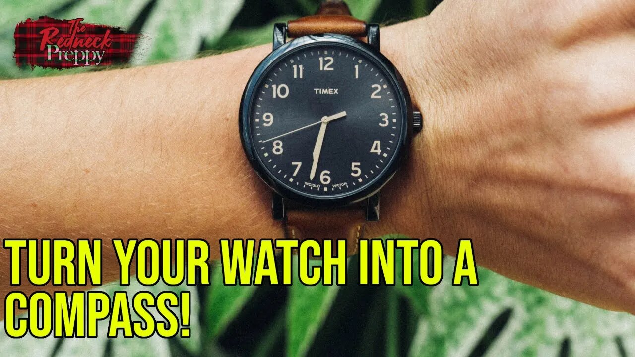 Turn Your Watch into a Compass