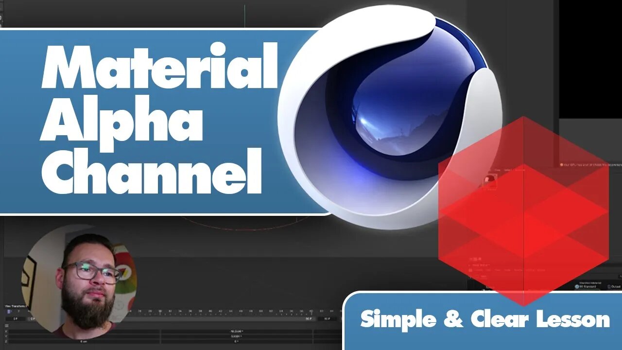 How to use a PSD based Alpha Channel in Redshift Material