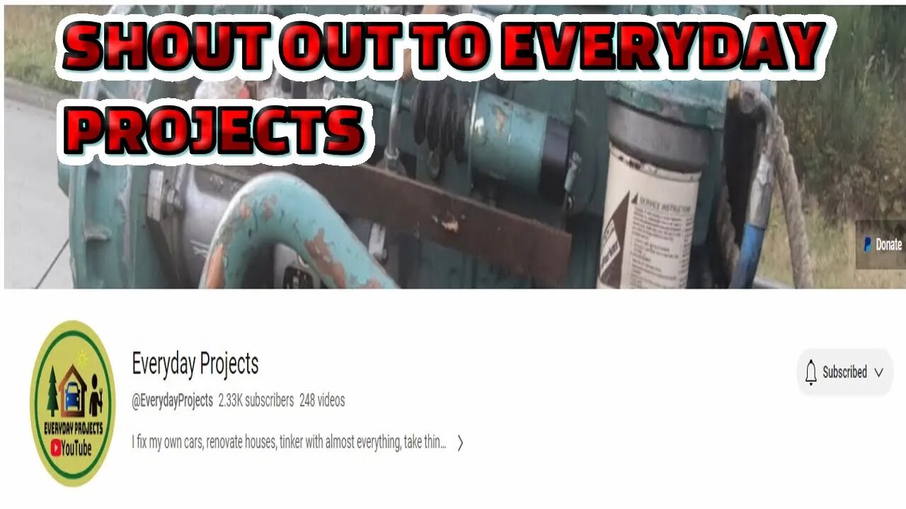 A shoutout to everyday projects. #shoutout #support