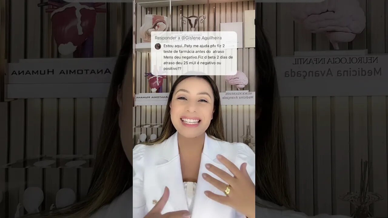 Fiz dois teste de farmácia e deu negativo e exame beta deu 25 mUI