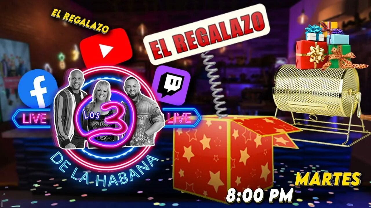 🔴🔥LIVE Los 3 de La Habana 🔥 🎁 "EL REGALAZO" 🎁🎁🎁