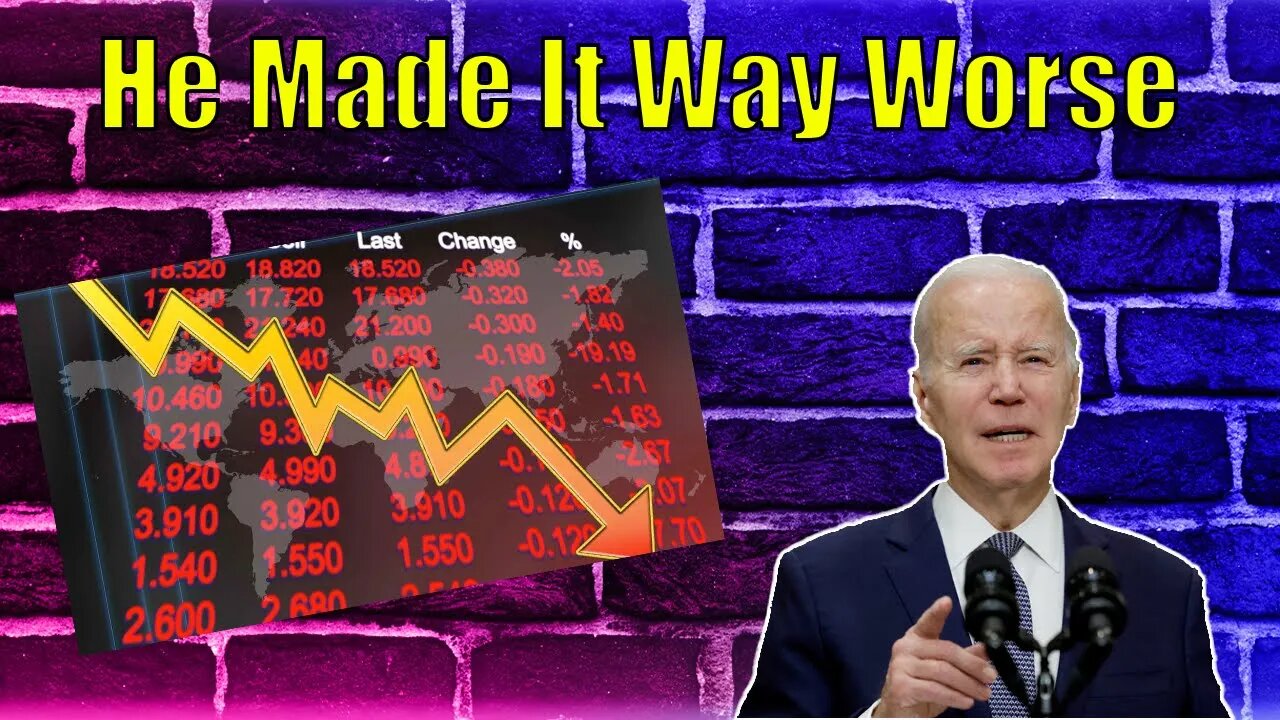 Biden Comments on Bank Collapse, Makes Everything WORSE