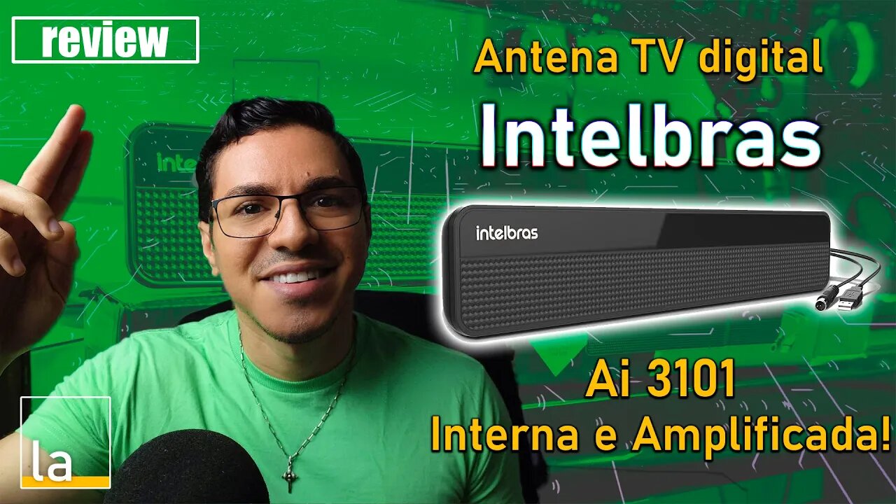 Antena Amplificada para TV digital Intelbras Ai 3101 - Review: Melhore sua recepção de TV!