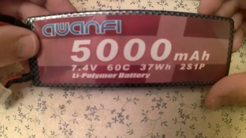 Awanfi 2s 5000mah Lipo Review Video