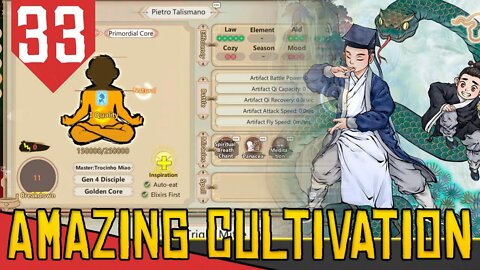 Mecanicas da LEI DOS TALISMANS - Amazing Cultivation Simulator Immortal #33 [Série Gameplay PT-BR]