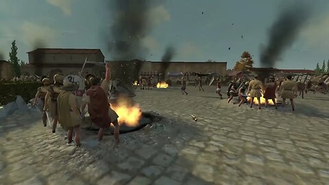 To Destroy Rome in Every Campaign in Rome 2 Total war- Part 14- Party Around the Burn Pits