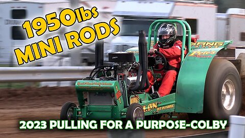 2023 Colby Pulling for a Purpose - 1950lbs Mini Rods