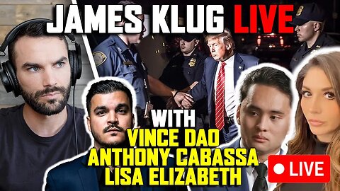 Klug Stream - DONALD TRUMP INDICTMENT w/ @VinceDaoTV, Lisa Elizabeth, & @InformedwithAnthony