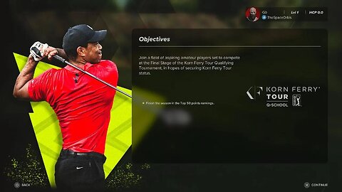 PGA TOUR 2K23 Part 1 The Tutorial