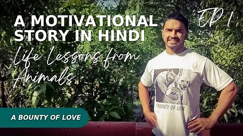 Motivational Story in Hindi | Life Lessons from Animals | Wednesday Wisdom