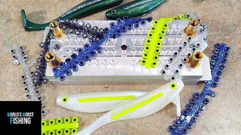 Soft Plastic LURE EYE MOLD!! Lure Eye Injection Mold System