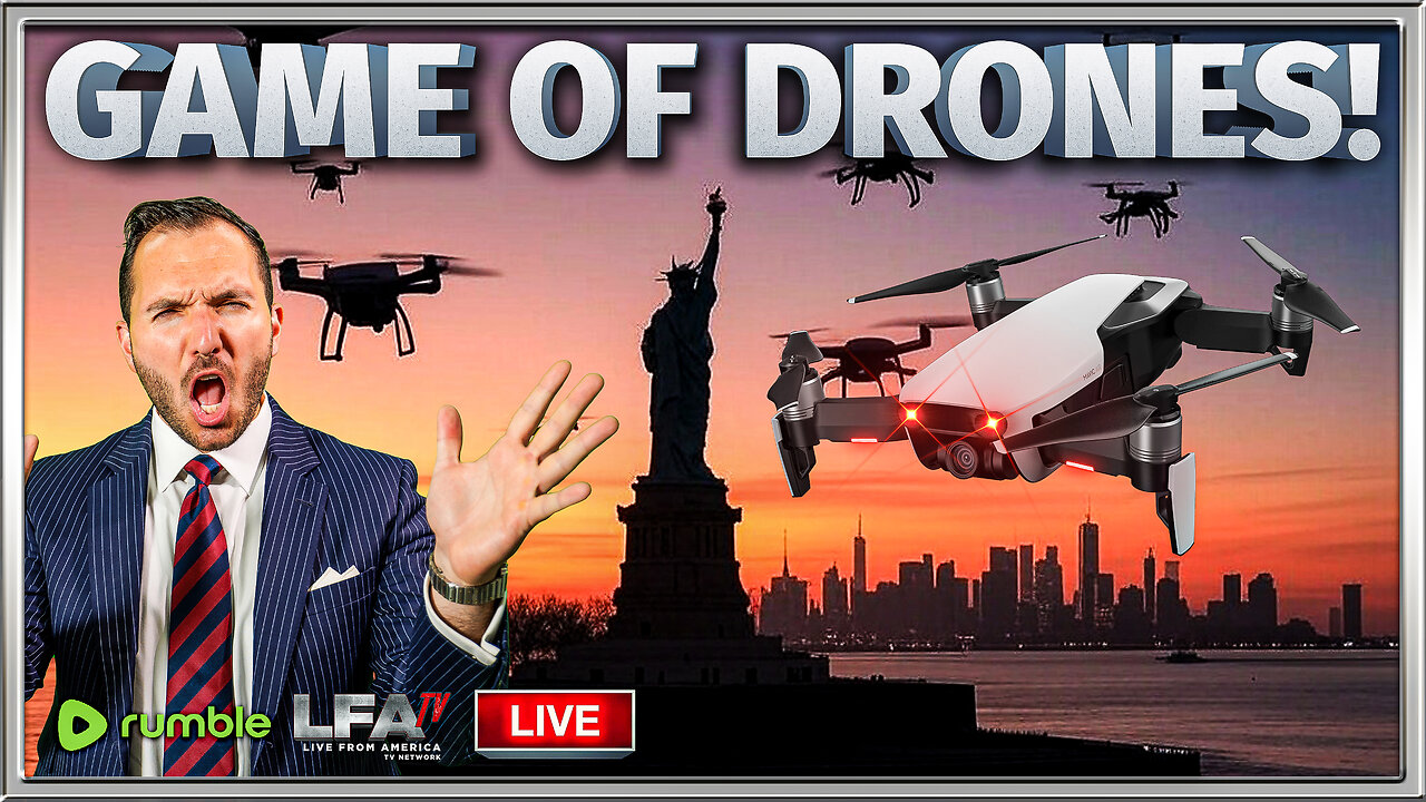 DRONES NOW SWARMING NEW JERSEY, NEW YORK. WHAT’S GOING ON! | MIKE CRISPI UNAFRAID 12.13.24 10AM EST