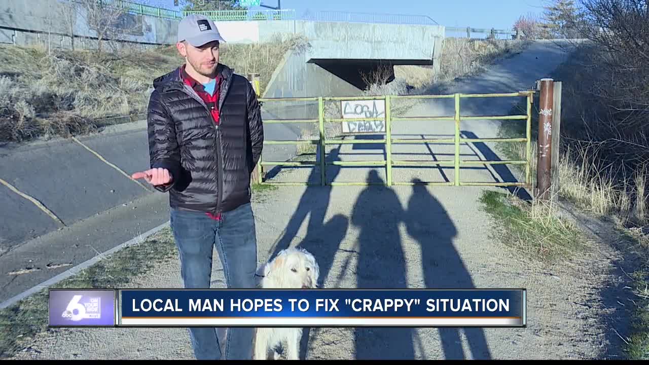 Local man hopes to fix "crappy situation