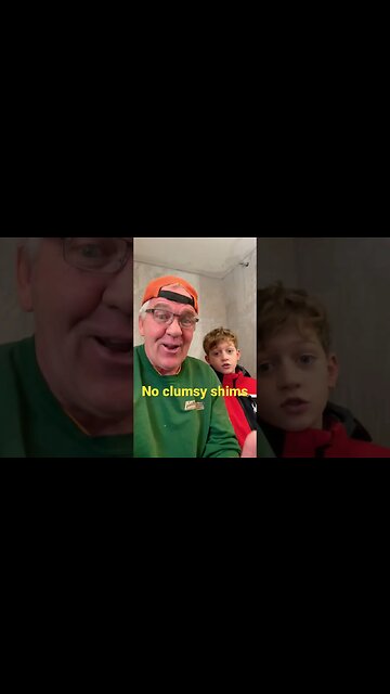 Vinyl Plank Shim Tip #floor #vinylplankflooring #bubba