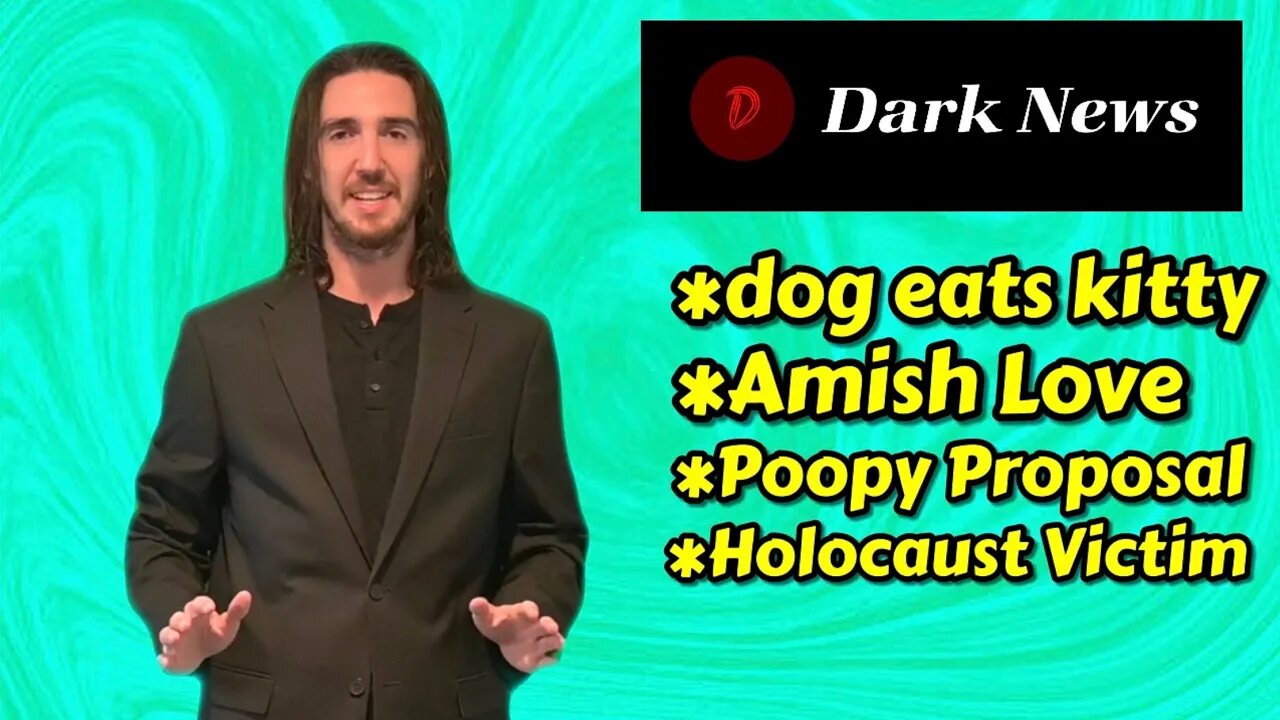 Blindside, holocaust victim, poopy proposal, Amish love | dark news 8.20 #darknews #funnyvideo